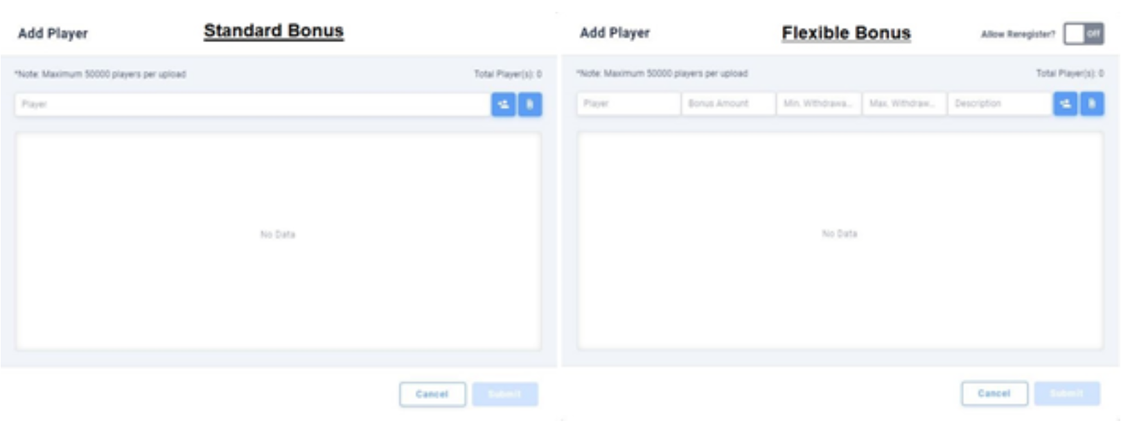 Add a single player bonus