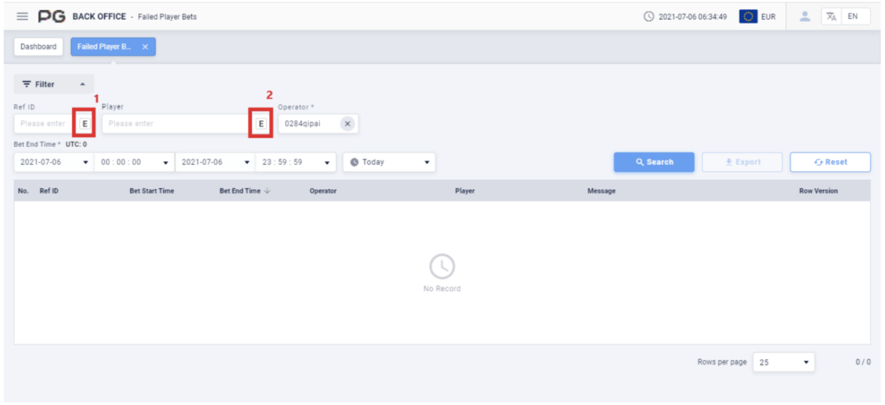 fail player bet fail player bet