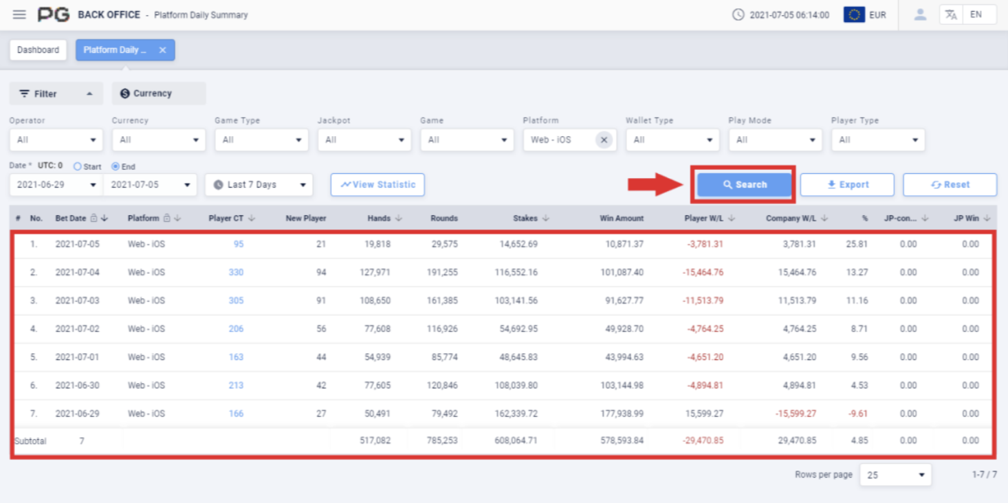platform daily search platform daily search