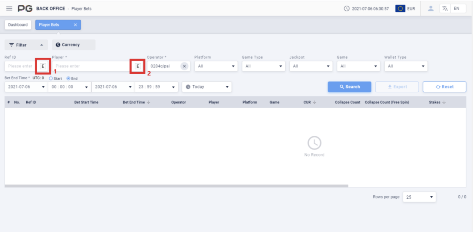 player bet player bet